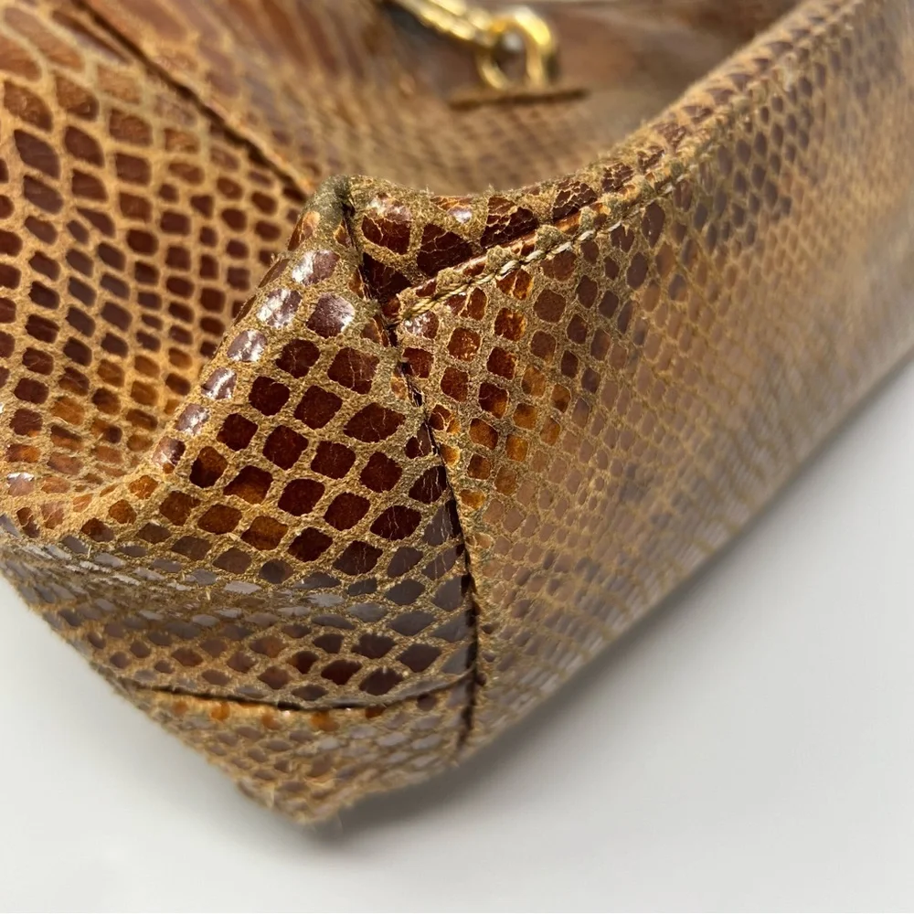 Dooney & Burke Embossed Leather Bag
